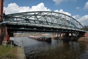 Hubbrücke Lübeck Elbe-Lübeck-Kanal 1900